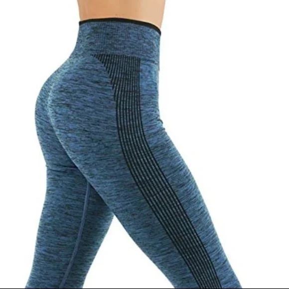 Yoga pants Workout Two Tone Color Leggings - Picture 2 of 2